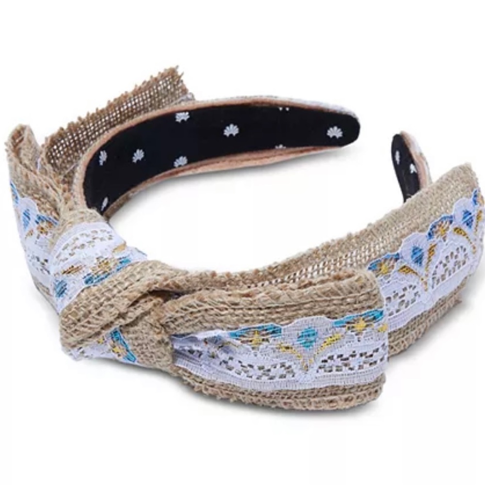 LELE SADOUGHI
Lace Shirley Wide Ribbon Headband